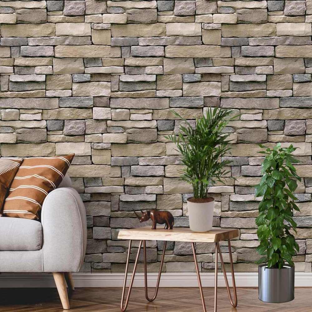 Stone Brick Wallpaper (Red): image 2